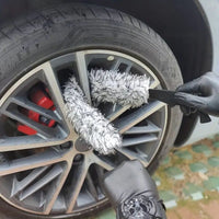 Dubbelsidig Mikrofiber Fälgrengörare 65 cm – Perfekt för Fälgar & Däck - Carlevel -