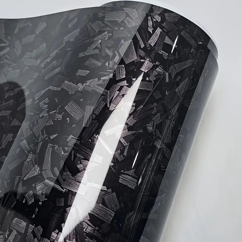 Glansig Forge Carbon Fiber Vinylfolie för Bil & MC – 81x99 cm - Carlevel -