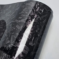 Glansig Forge Carbon Fiber Vinylfolie för Bil & MC – 81x99 cm - Carlevel -