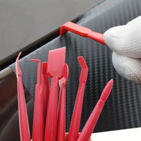 Plastverktyg för Vinylfolie 7 - i - 1 – Komplett Bilskrapset för Perfekt Folieapplicering - Carlevel -