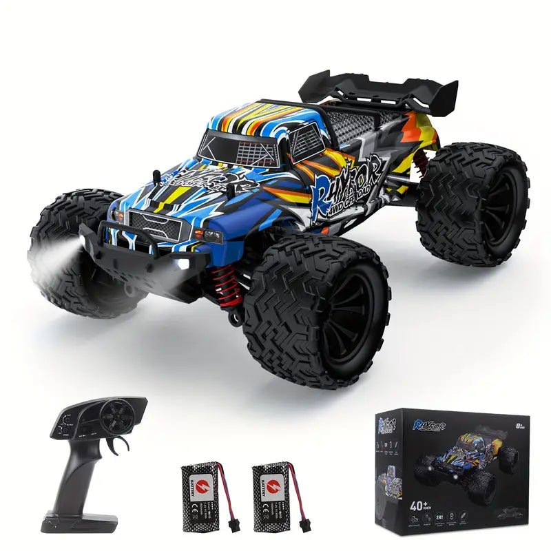 RC Monster Truck 40 km/h – 4x4 Offroad Radiostyrd Bil - Carlevel -