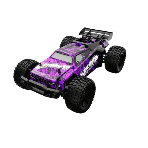 RC Monstertruck 4WD – Laddningsbar 40 km/h Fjärrstyrd Bil med LED (8+) - Carlevel -