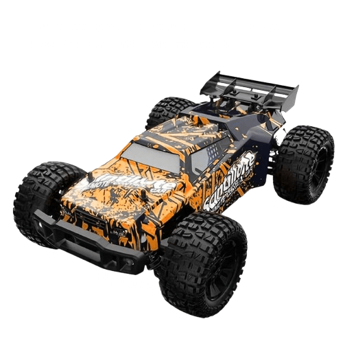 RC Monstertruck 4WD – Laddningsbar 40 km/h Fjärrstyrd Bil med LED (8+) - Carlevel -