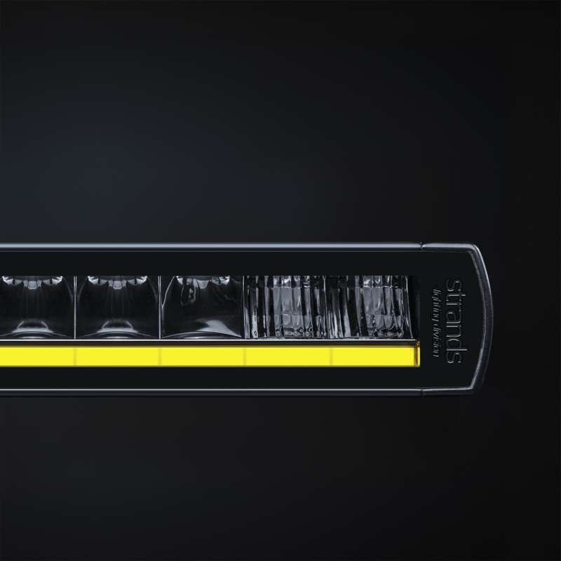 Siberia XP SRC LED - ramp 22″ – 7050 lm – Gul/Vit Pos – Strands - Carlevel -