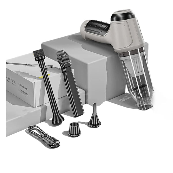 Sladdlös Handdammsugare – Extrem Sugkraft & Kompakt Design - Carlevel -