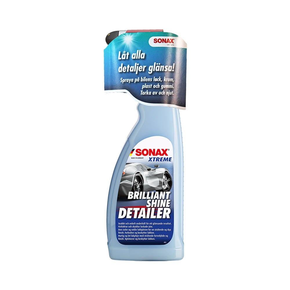 Sonax Xtreme Brilliant Shine Detailer 500ml – snabb glans och underhåll - Carlevel - Bilvård > Lackvård och polering
