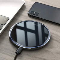 Trådlös Laddare 15W – Kompatibel med iPhone, AirPods & Samsung - Carlevel -