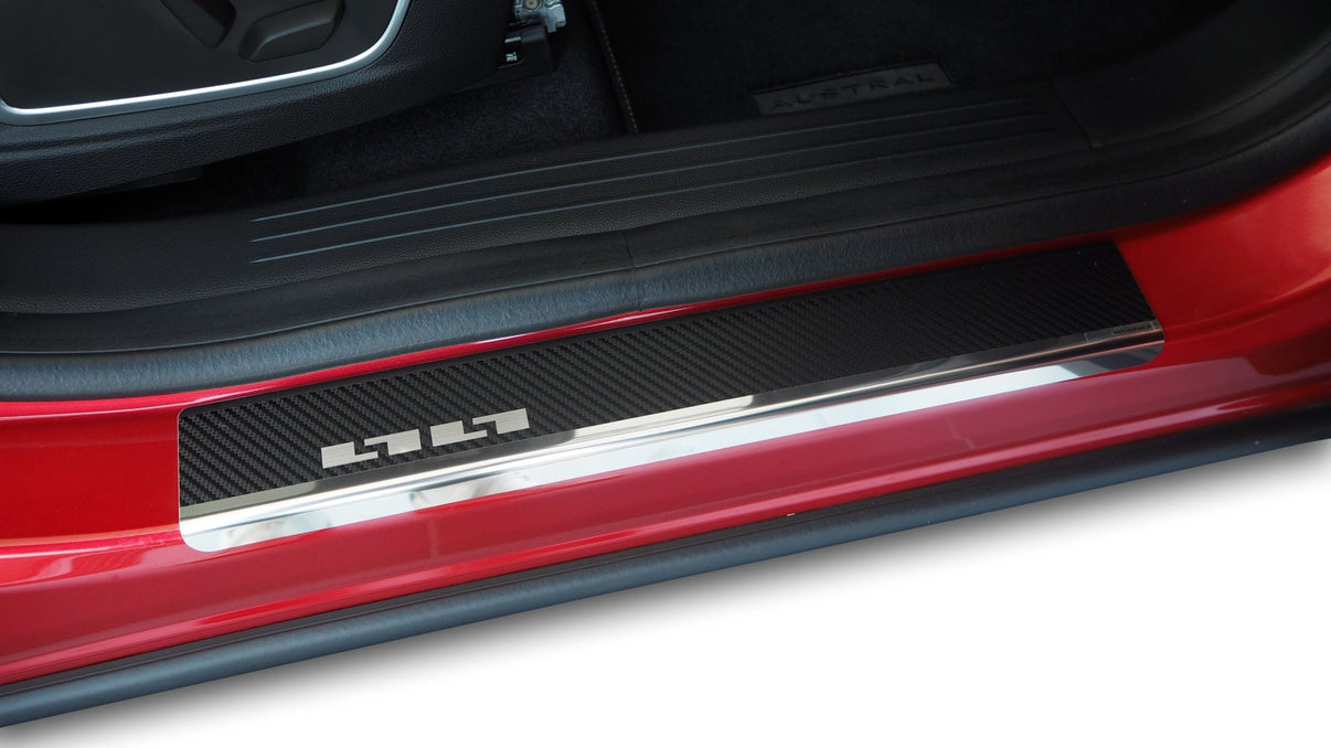 Tröskelskydd stål/kolfiber Austral 2023+ - Carlevel -