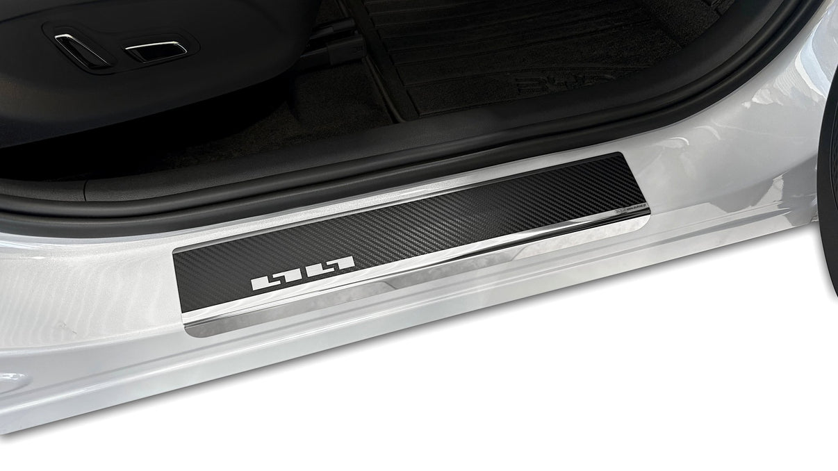 Tröskelskydd stål/kolfiber BYD Atto II 2025+ - Carlevel -