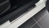Tröskelskydd stål/kolfiber Ibiza V 5D 2017+ - Carlevel -