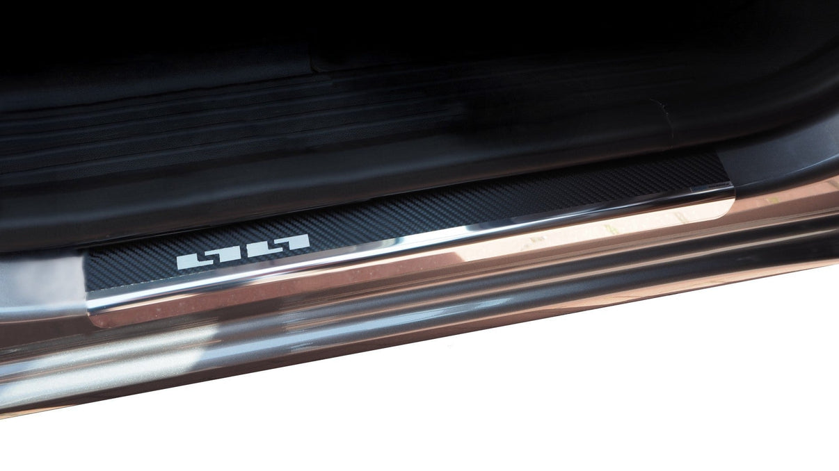 Tröskelskydd stål/kolfiber Kangoo III/Citan II/Townstar 2021+ - Carlevel -