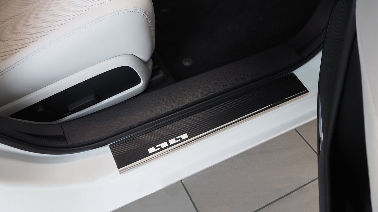 Tröskelskydd stål/kolfiber Mazda 6 III 2013–2024 - Carlevel -