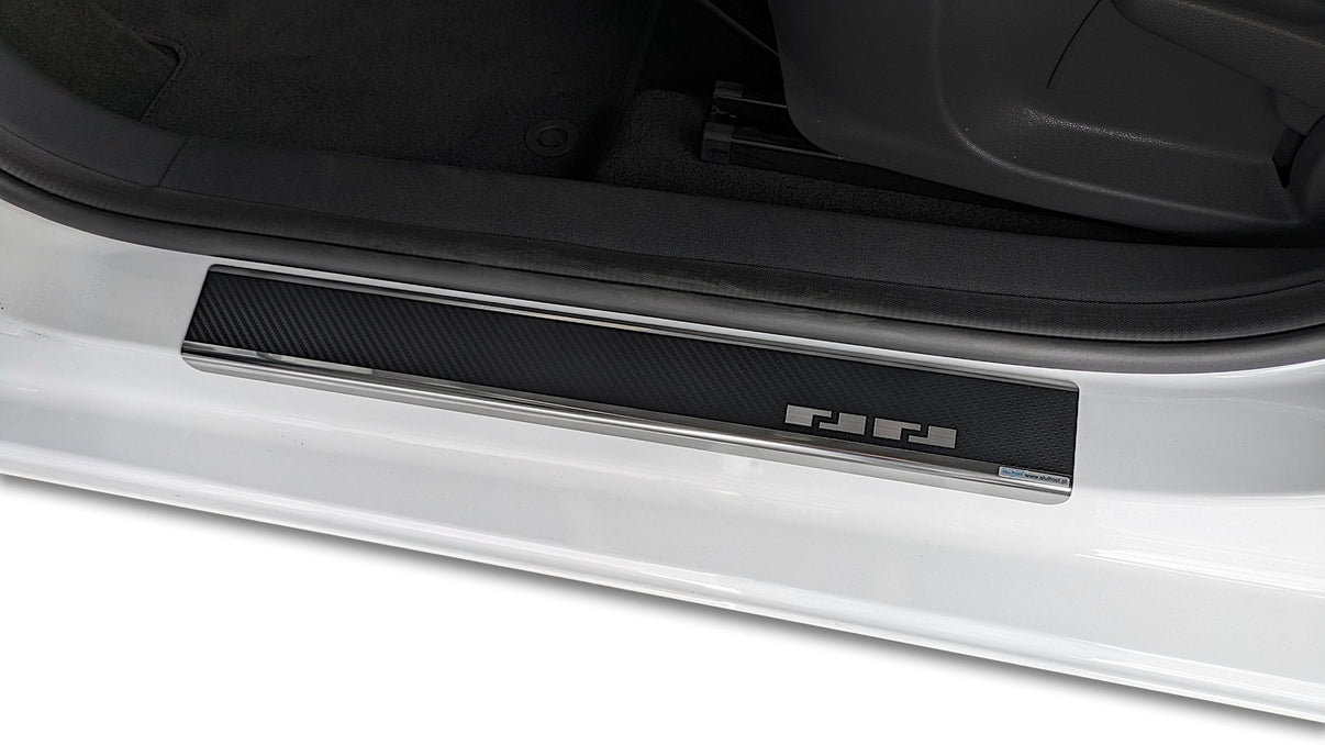 Tröskelskydd stål/kolfiber MG 3 III 2024+ - Carlevel -