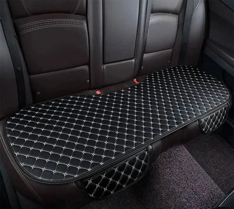 Bilöverdrag för baksätet – Lyxigt skydd med lång skyddsmatta och broderad design - Carlevel AB