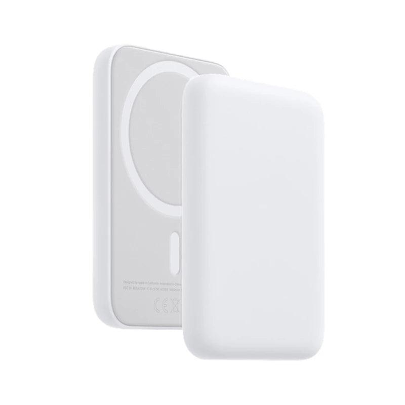 Magnetisk Trådlös Laddare & Powerbank för iPhone – Smidig Laddning på Språng - Carlevel AB