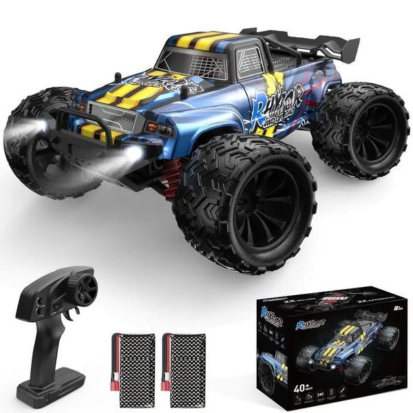 RC Monster Truck 4x4 2025 – Radiostyrd Bil med 40 km/h Toppfart & Offroadprestanda - Carlevel AB