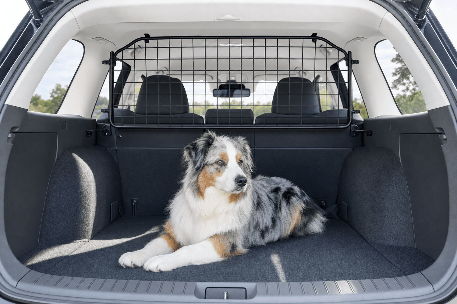 Skyddsgaller hund bil 2026: Installation, mått och bästa modeller - Carlevel AB