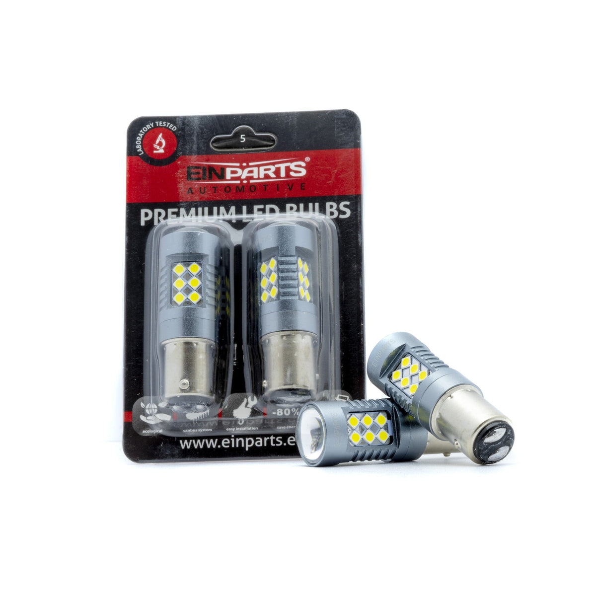 BAY15D P21/5W LED-lampor till bil