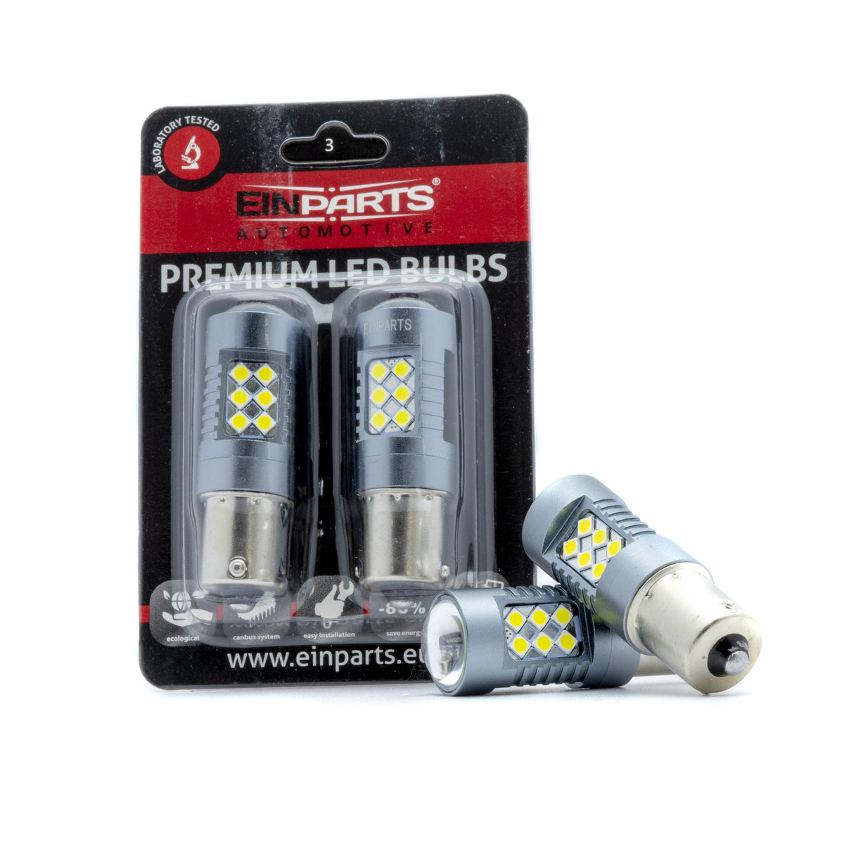 P21W BA15S LED-lampor till bil