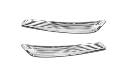 Tröskelskydd Mercedes C Class W205/ S205 2014–2019, facelift 2019+ / Mercedes C Class W206 2021+ – Spegelpolerat silver