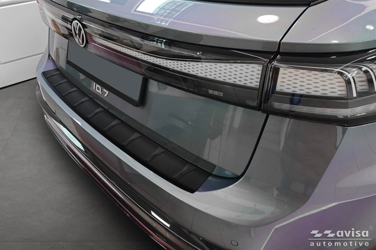 Lastskydd Black Mat Volkswagen ID 7 Tourer 2024+ – Mattsvart – detaljbild 2