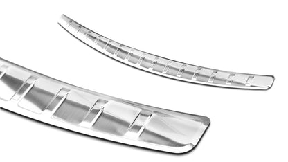 Lastskydd Mercedes C Class IV W205/ AMG sedan 2014–2019, facelift 2019+06.2021+ Silver satin