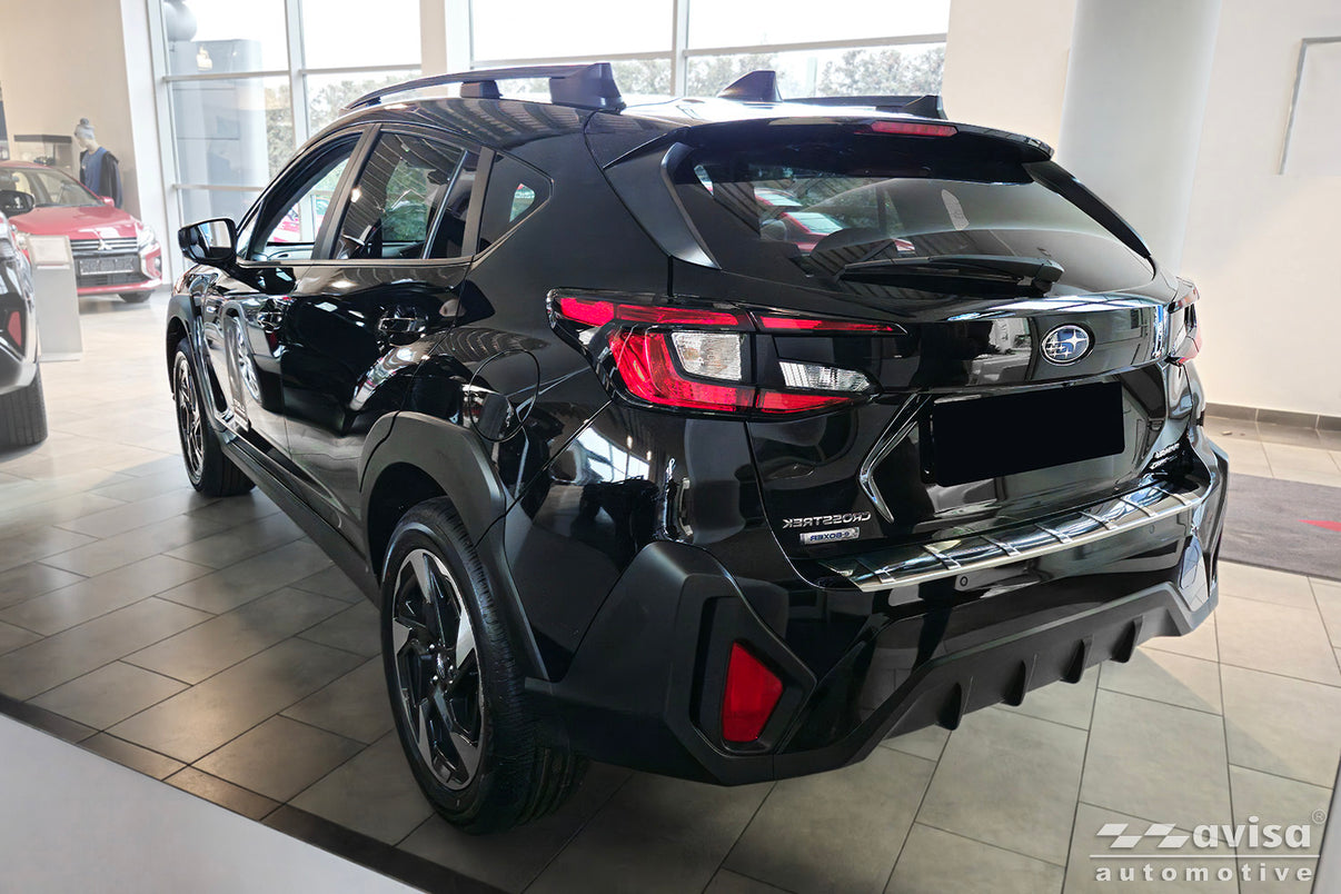 Tröskelskydd Lines Subaru Crosstrek III 2023+ – Silver satin – detaljbild 3