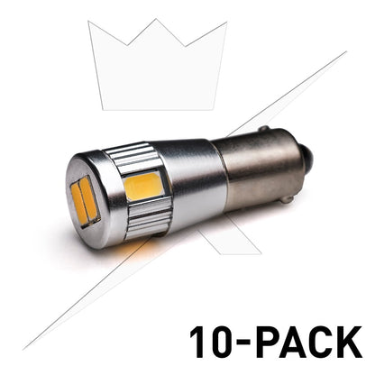 10 – Pack BAX9S – H6W LED 12V - Carlevel AB - Fordon och delar > Fordonsdelar > Belysning