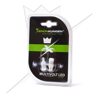 10 – Pack T10 – W5W 3D LED 12 – 24V - Carlevel AB - Fordon och delar > Fordonsdelar > Belysning