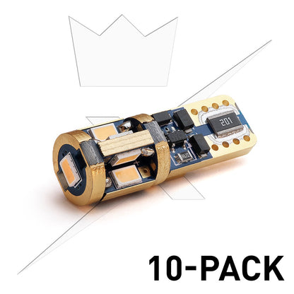 10 – Pack T10 – W5W Super Canbus 9SMD – 12V - Carlevel AB - Fordon och delar > Fordonstillbehör
