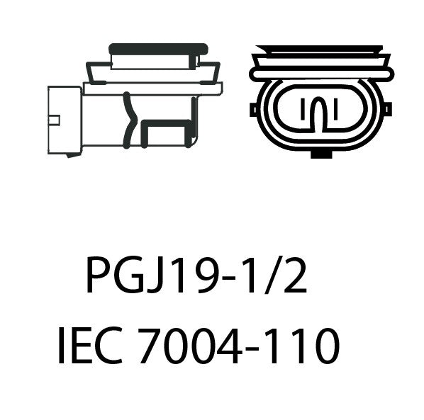 LED-lampa för bil – H11 – PGJ19–2 – 6000K – 30 LED – SMD 3020 – 2-pack