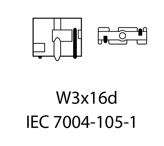 LED-lampa för bil – W21W – W3X16D – 6000K – 66 LED – SMD 2016 – 2-pack