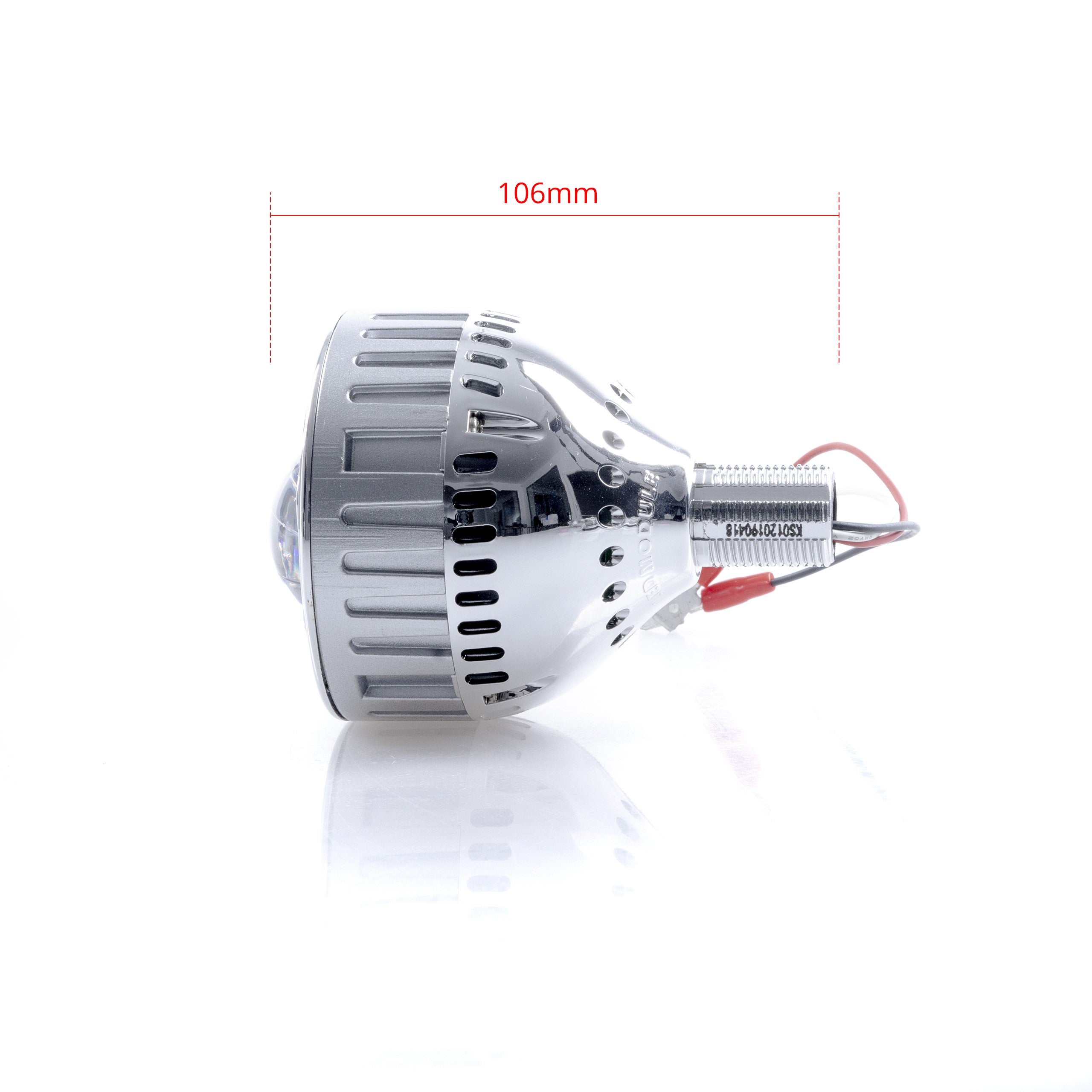 LED-projektorlins för strålkastare – 106 mm