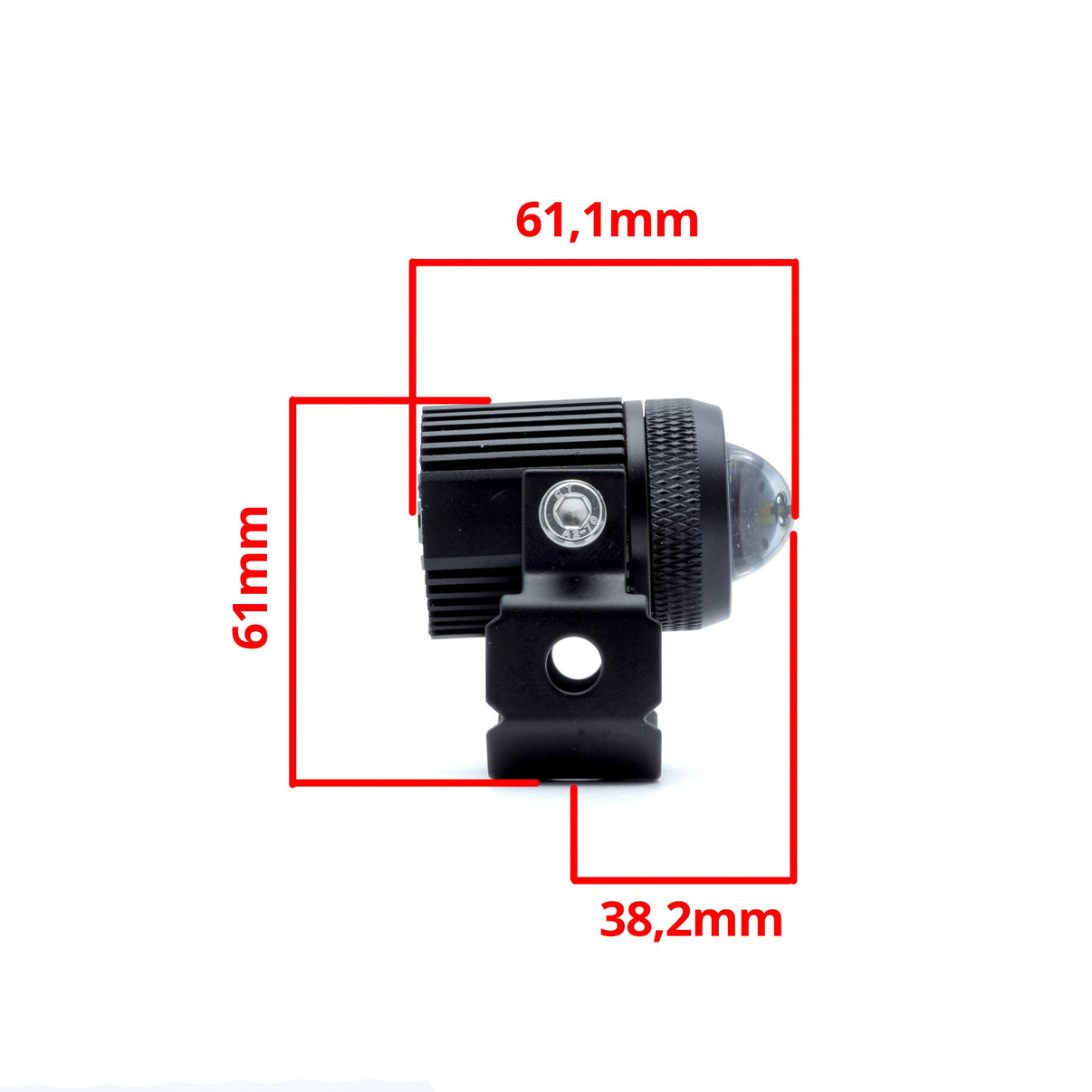 LED-projektorlins för strålkastare – 61,1 mm
