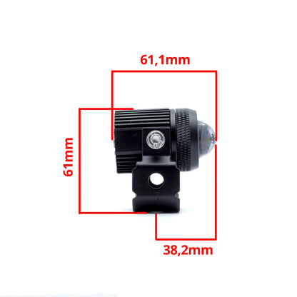 LED-projektorlins för strålkastare – 61,1 mm