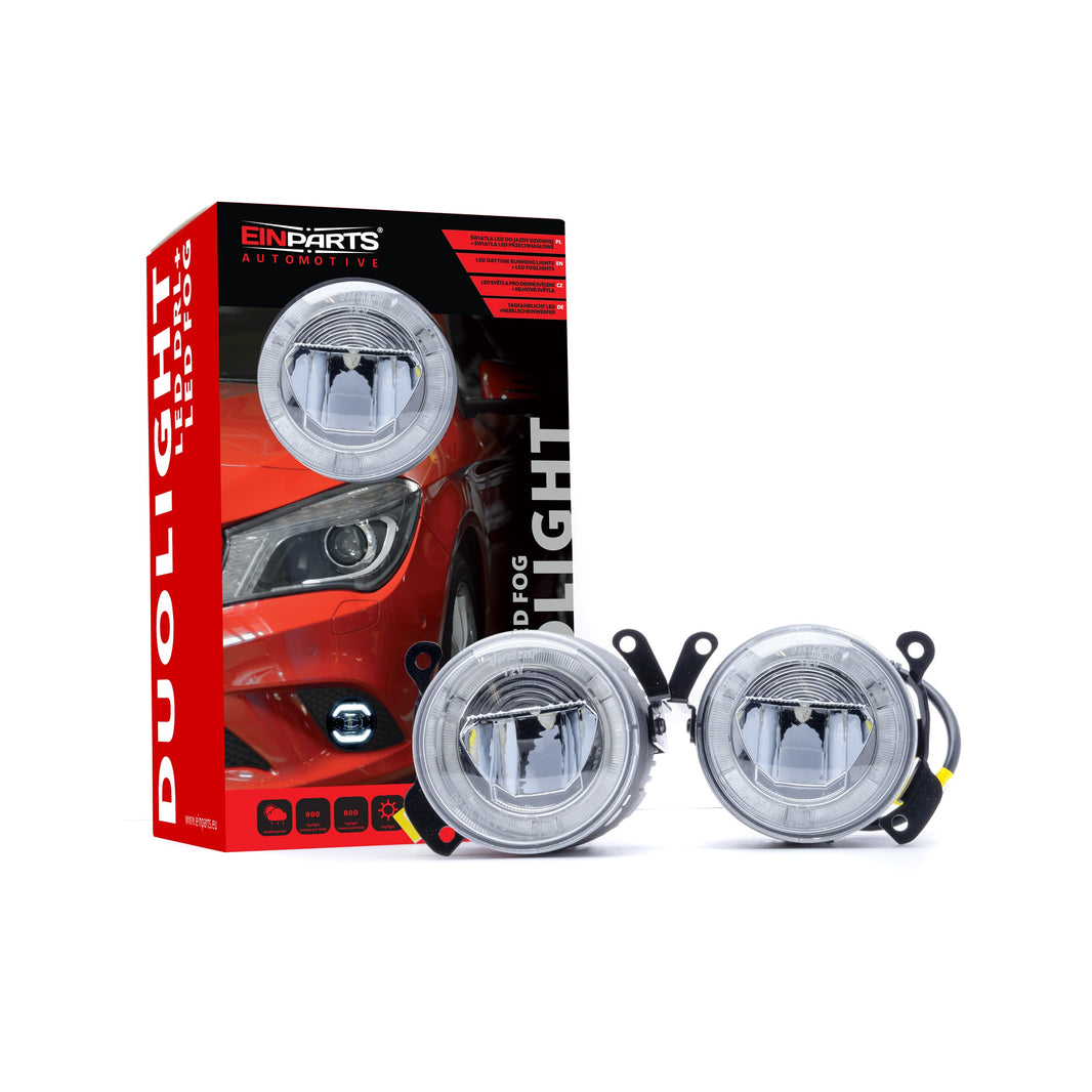 DRL- och dimljus – 6000K – 10 W – 9V - 16V