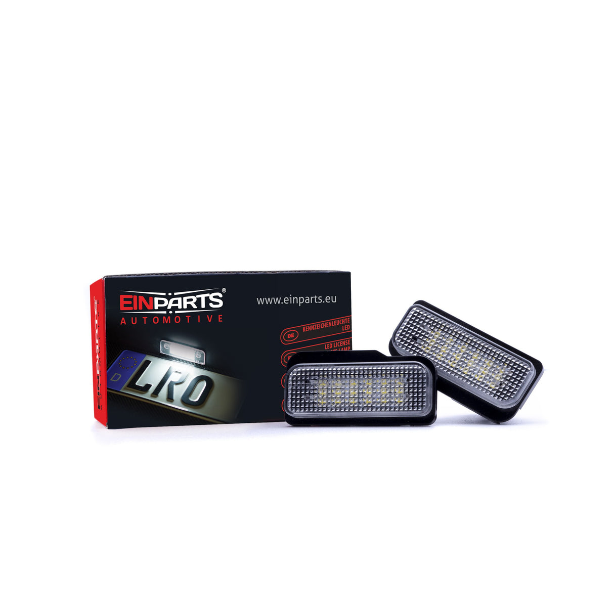 LED-skyltbelysning Mercedes-Benz W211 4D/W211 5D m.fl.