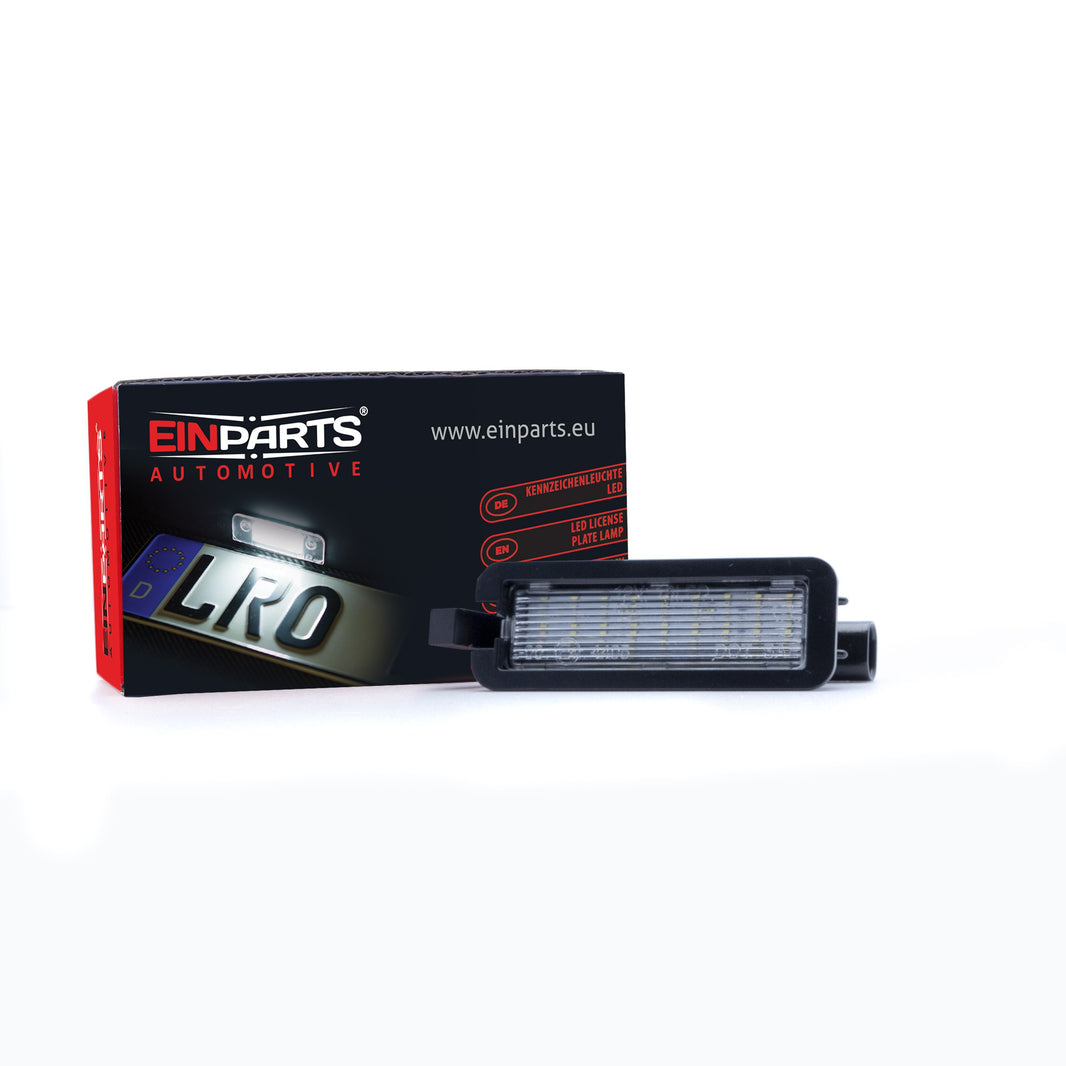 LED-skyltbelysning Dodge Charger/Challenger m.fl.