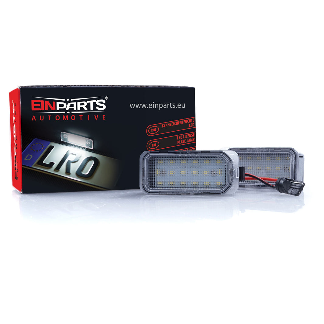 LED-skyltbelysning Ford C-Max II/Fiesta MK7 m.fl. – 25 × 23 mm