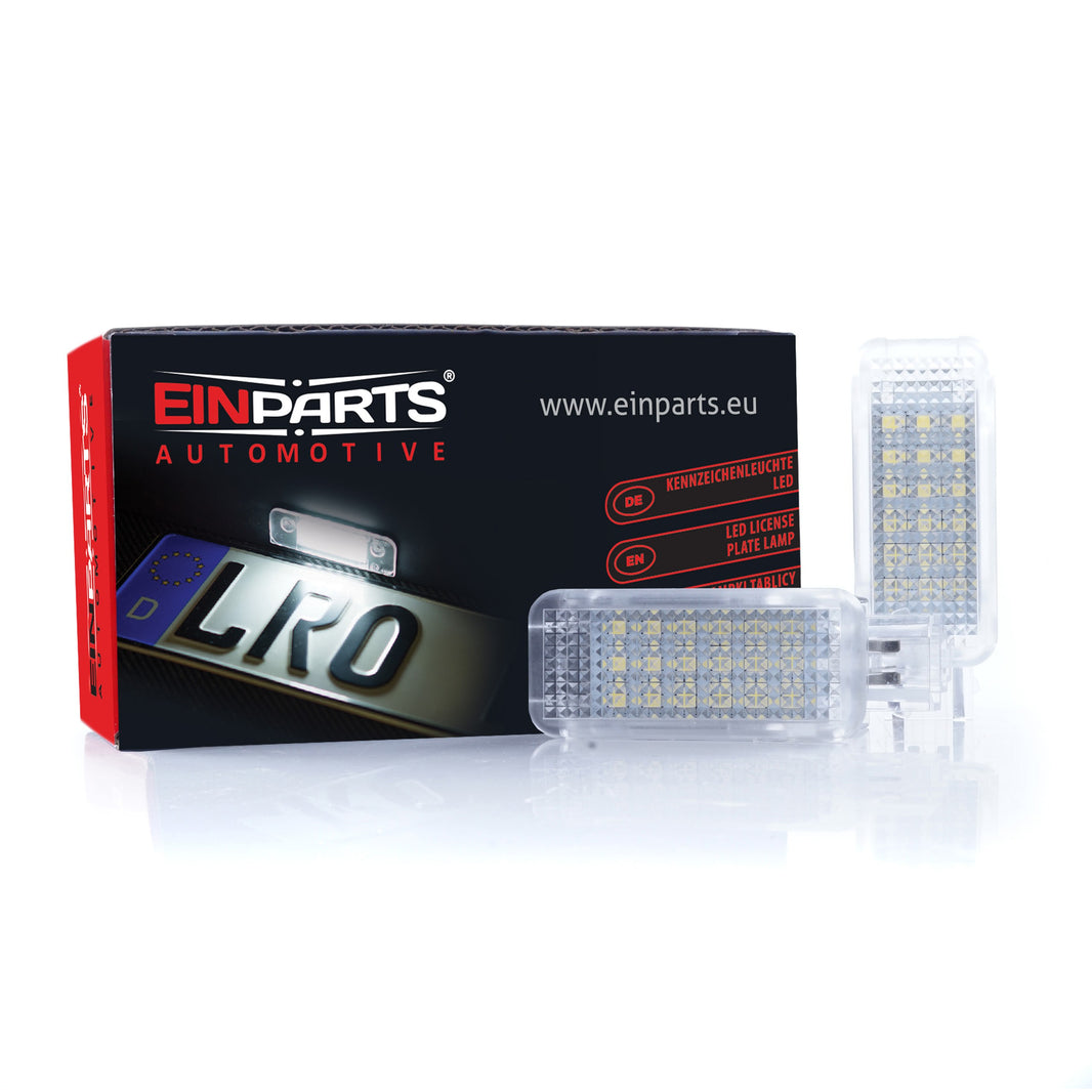LED-interiörbelysning Audi A2/A3 S3 m.fl. – 6000K – 23 × 25 mm