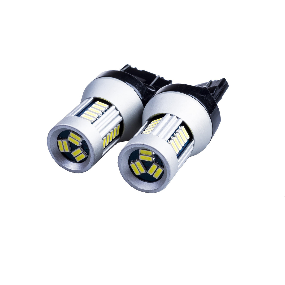 LED-lampa för bil – W2,1x9,5d1/5W – W3x16q – 6000K – 30 LED – SMD 4014 – 2-pack