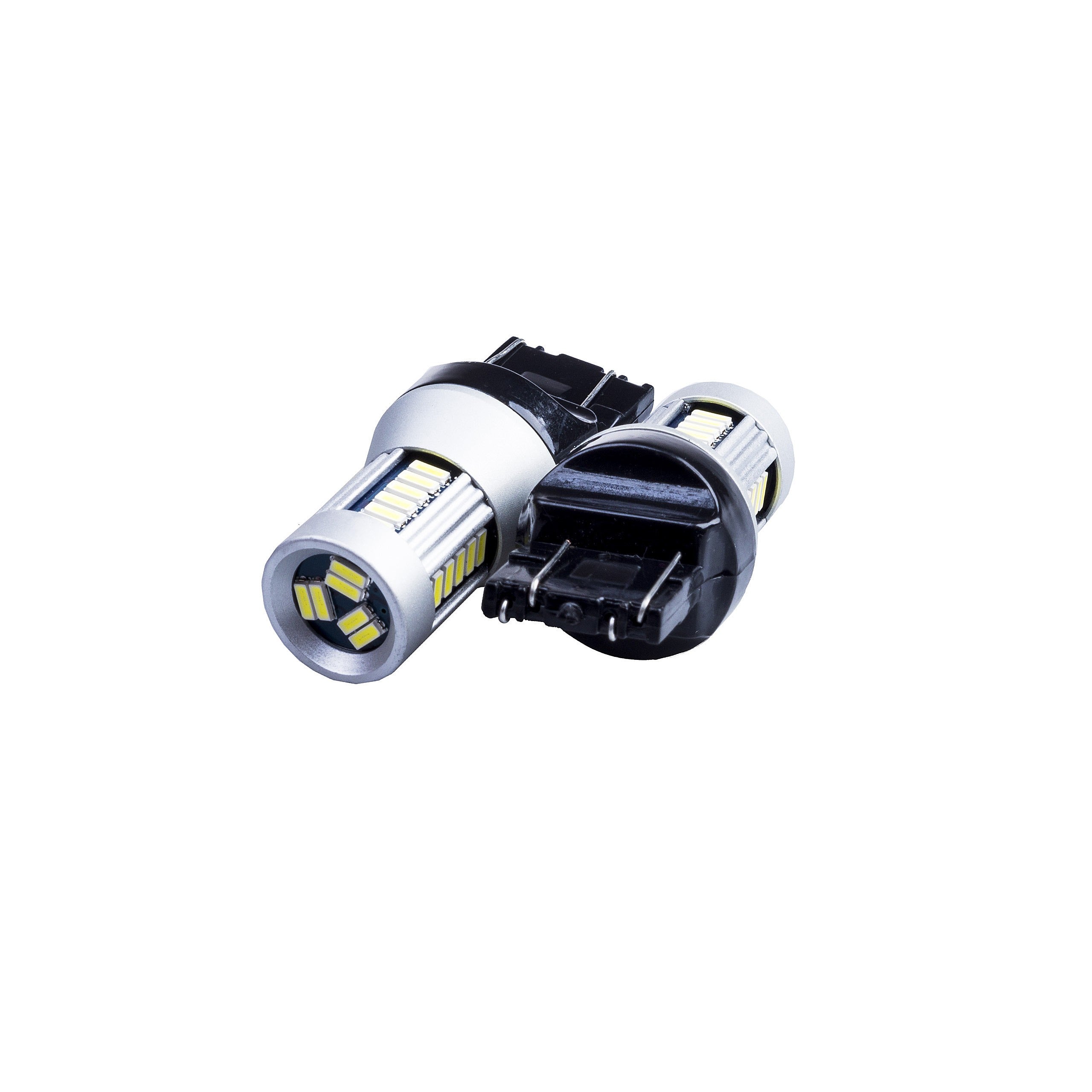 LED-lampa för bil – W2,1x9,5d1/5W – W3x16q – 6000K – 30 LED – SMD 4014 – 2-pack