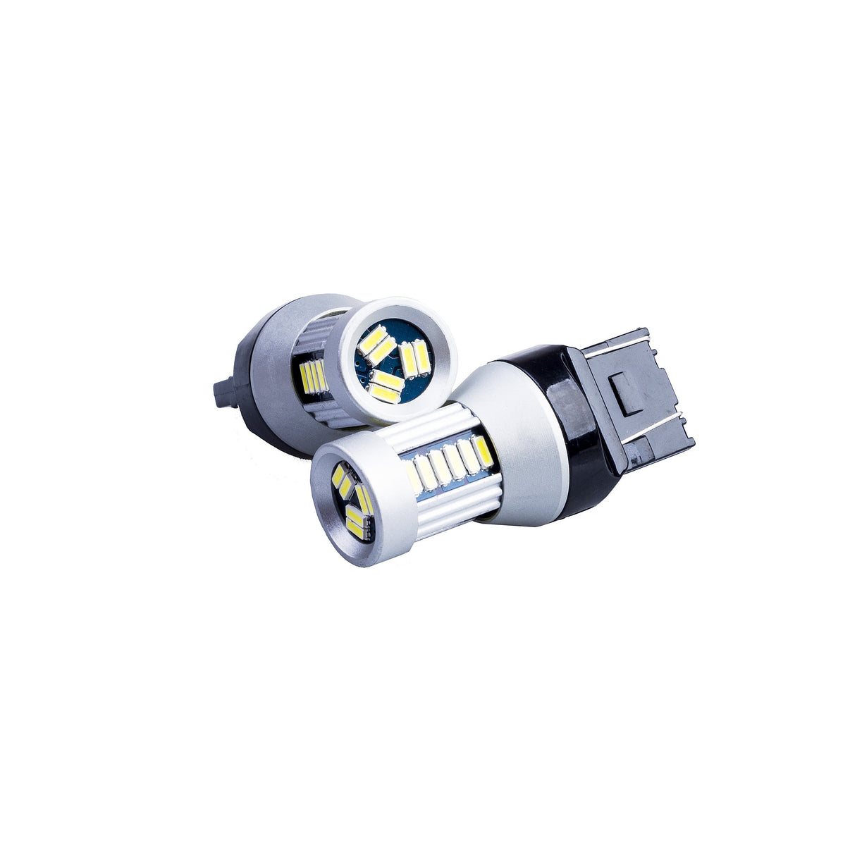 LED-lampa för bil – W2,1x9,5d1/5W – W3x16q – 6000K – 30 LED – SMD 4014 – 2-pack