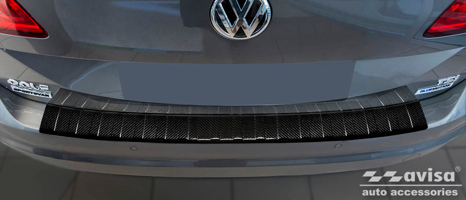 Lastskydd Volkswagen Golf Sportsvan 2014–2017, facelift 2017+ – Svart (2/49268) – detaljbild 3