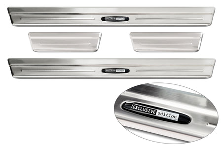 Tröskelskydd Exclusive Volkswagen Taigo 2021+ – Silver satin