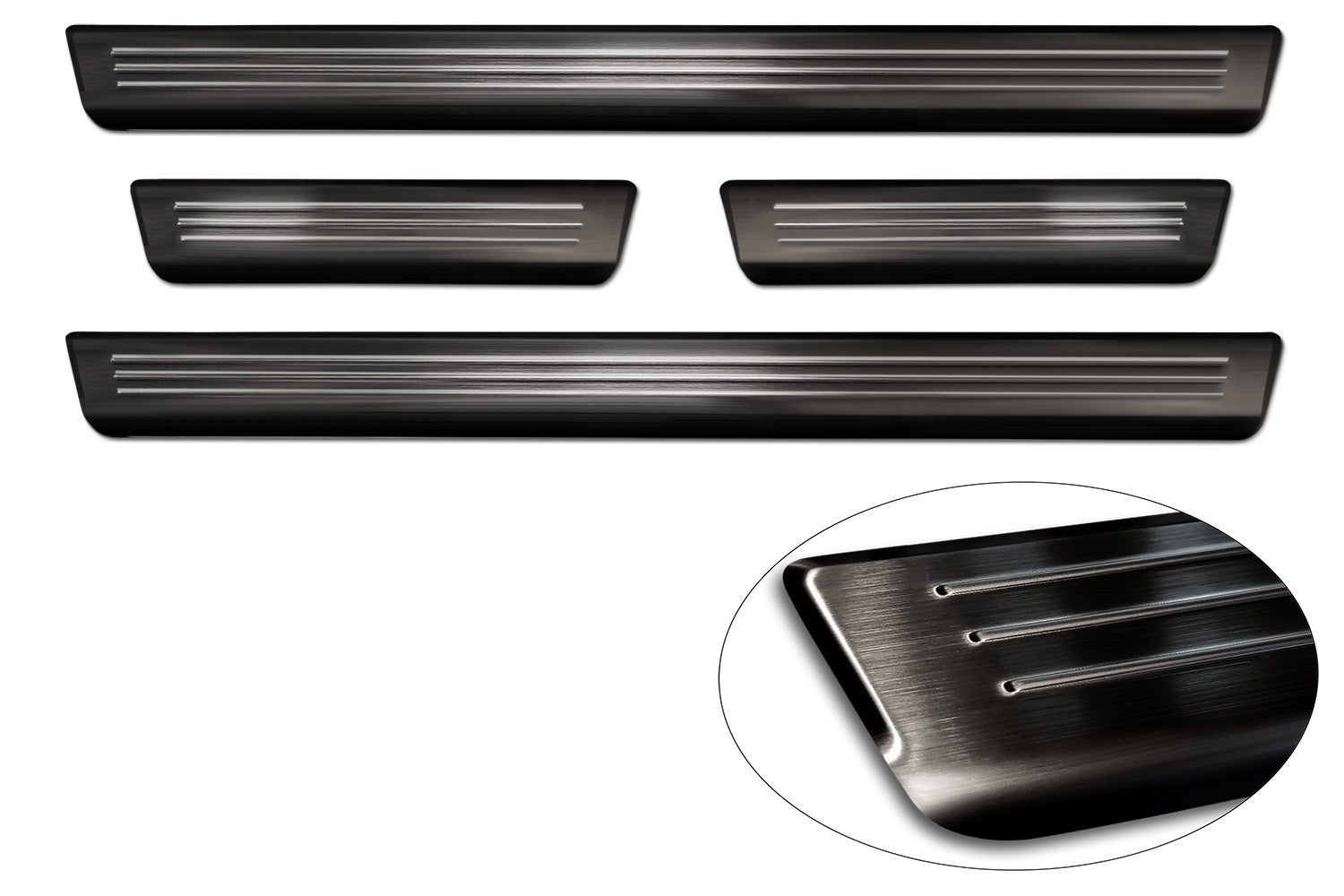 Tröskelskydd Lines Volkswagen ID.4 suv 2020+ – Svart