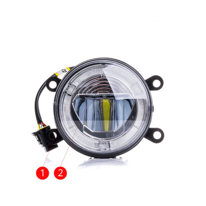 DRL- och dimljus – 6000K – 10 W – 9V - 16V