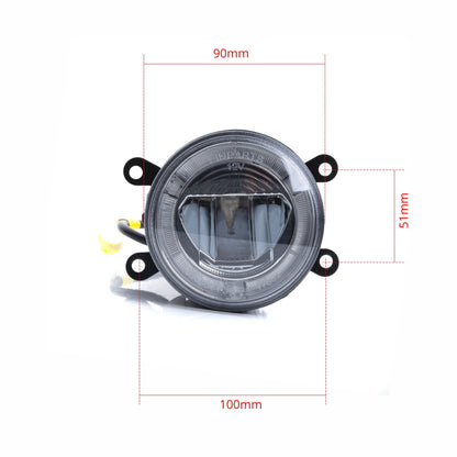 DRL- och dimljus – 6000K – 10 W – 9V - 16V