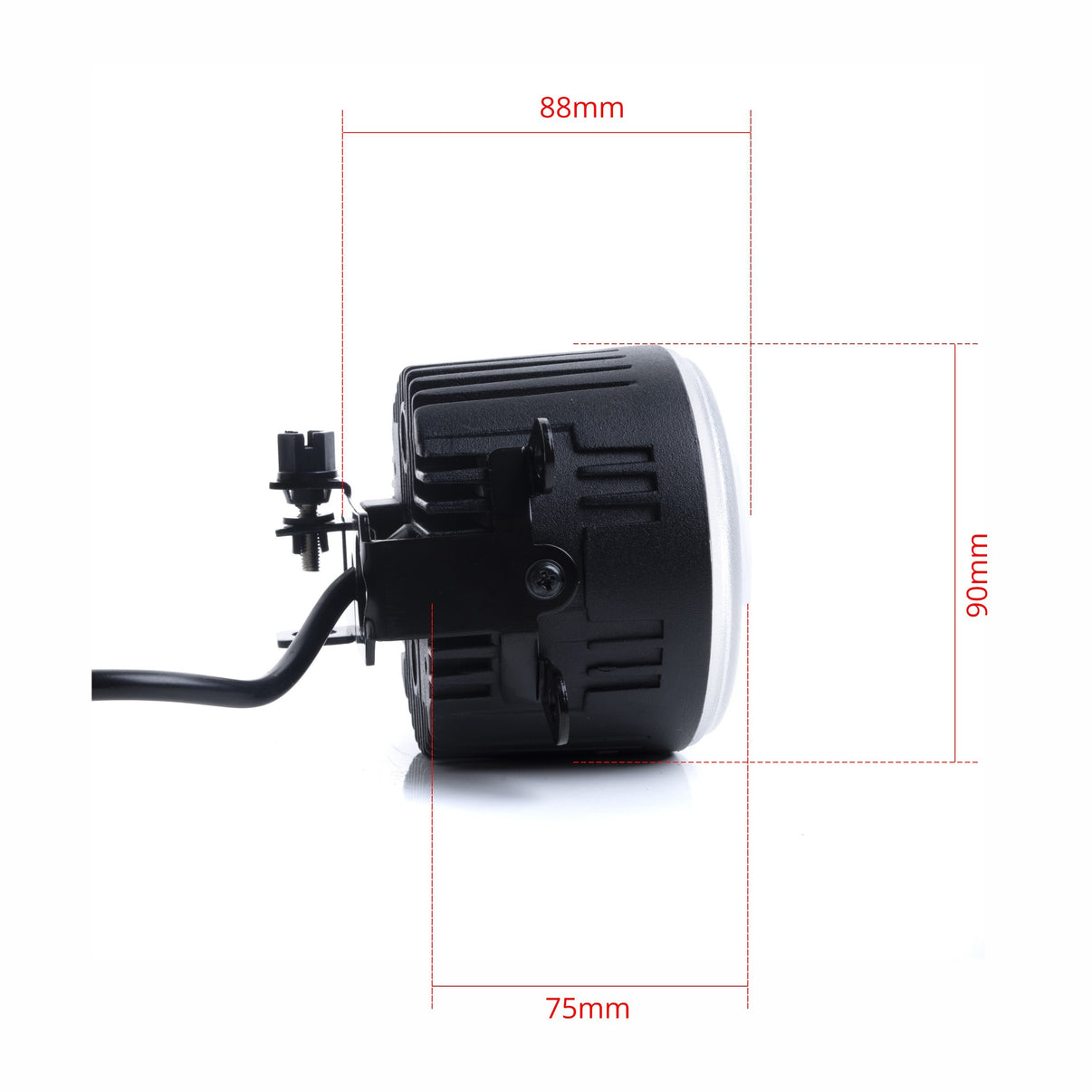 DRL- och dimljus – 6000K – 10 W – 9V - 16V