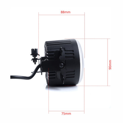 DRL- och dimljus – 6000K – 10 W – 9V - 16V
